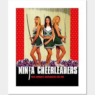 Classic Martial Arts Movie Poster - Ninja Cheerleaders Posters and Art